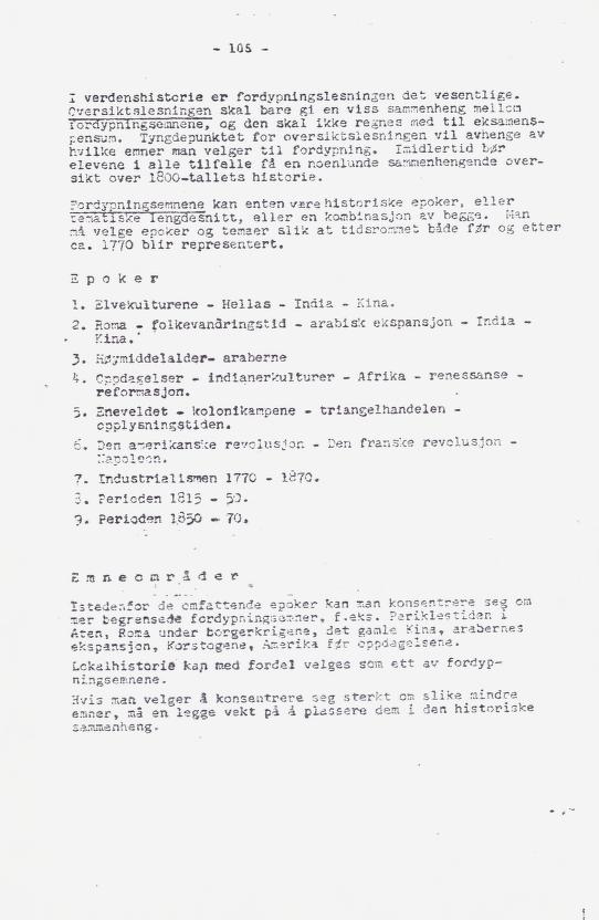 Skann 116 av Læreplan for gymnaset 1973 · del 2 obligatoriske fag