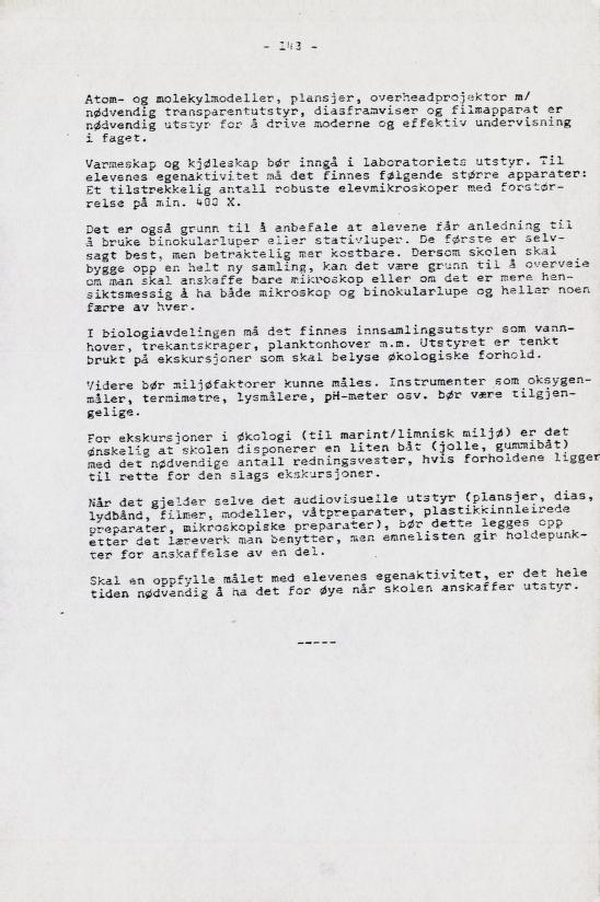 Skann 157 av Læreplan for gymnaset 1973 · del 2 obligatoriske fag