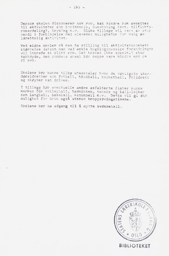 Skann 171 av Læreplan for gymnaset 1973 · del 2 obligatoriske fag