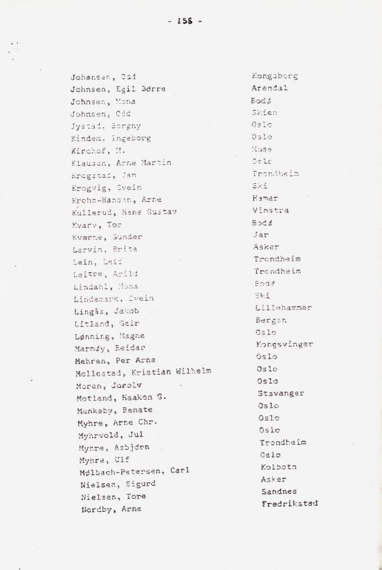 Skann 175 av Læreplan for gymnaset 1973 · del 2 obligatoriske fag