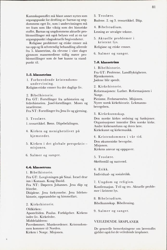 Skann 83 av Mønsterplanen 1971 · midlertidig utgave