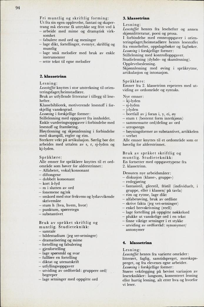 Skann 96 av Mønsterplanen 1971 · midlertidig utgave