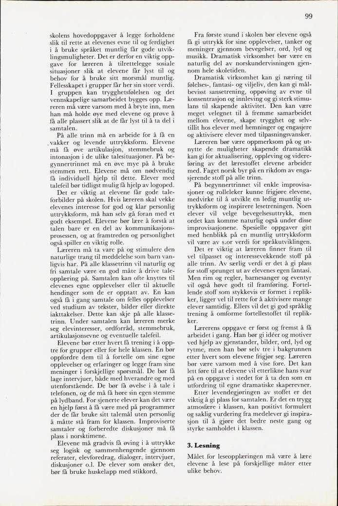 Skann 101 av Mønsterplanen 1971 · midlertidig utgave