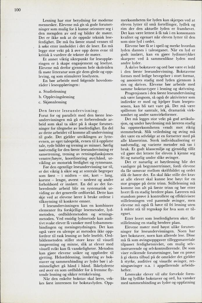 Skann 102 av Mønsterplanen 1971 · midlertidig utgave