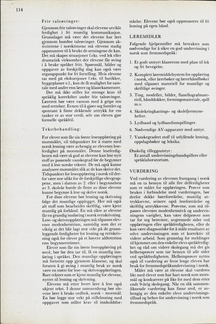 Skann 116 av Mønsterplanen 1971 · midlertidig utgave