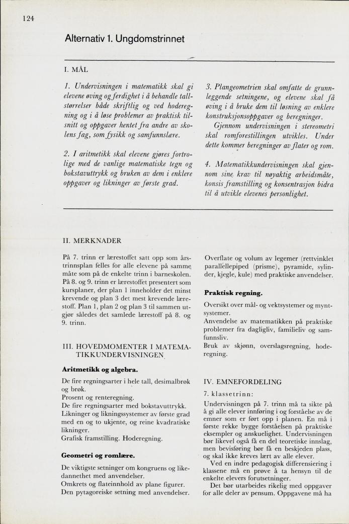 Skann 126 av Mønsterplanen 1971 · midlertidig utgave