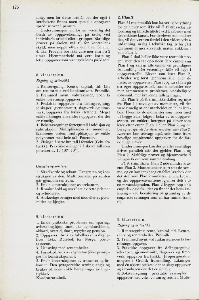 Skann 128 av Mønsterplanen 1971 · midlertidig utgave