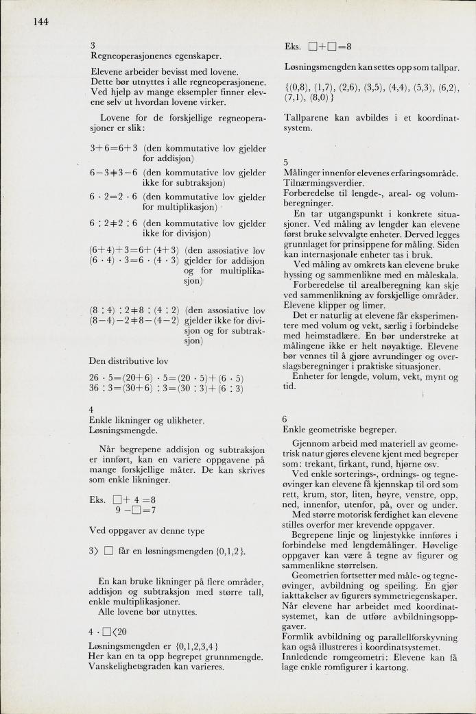Skann 146 av Mønsterplanen 1971 · midlertidig utgave