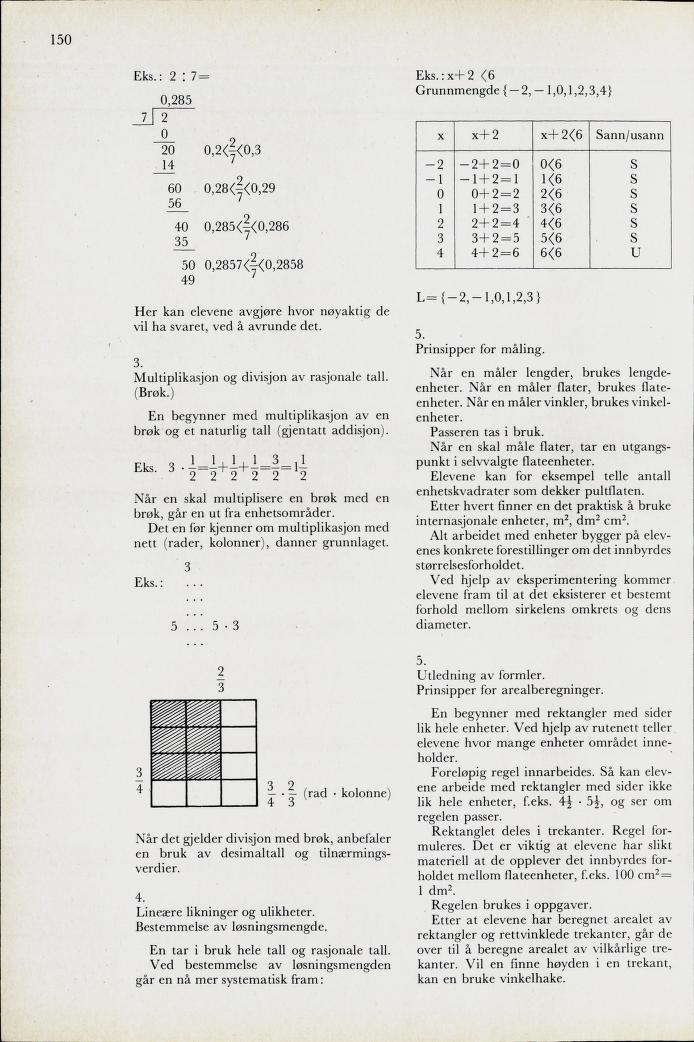 Skann 152 av Mønsterplanen 1971 · midlertidig utgave