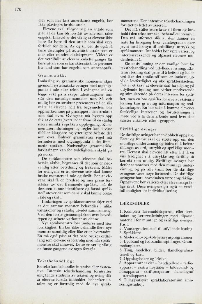 Skann 172 av Mønsterplanen 1971 · midlertidig utgave