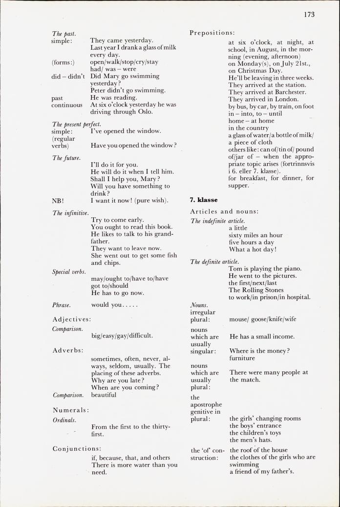 Skann 175 av Mønsterplanen 1971 · midlertidig utgave