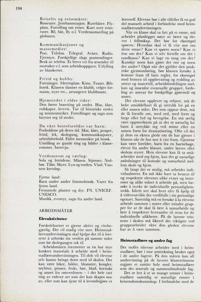 Skann 196 av Mønsterplanen 1971 · midlertidig utgave