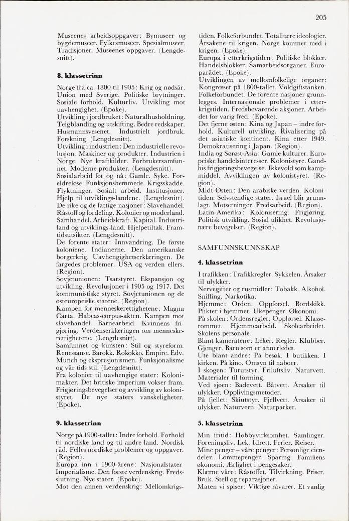 Skann 207 av Mønsterplanen 1971 · midlertidig utgave