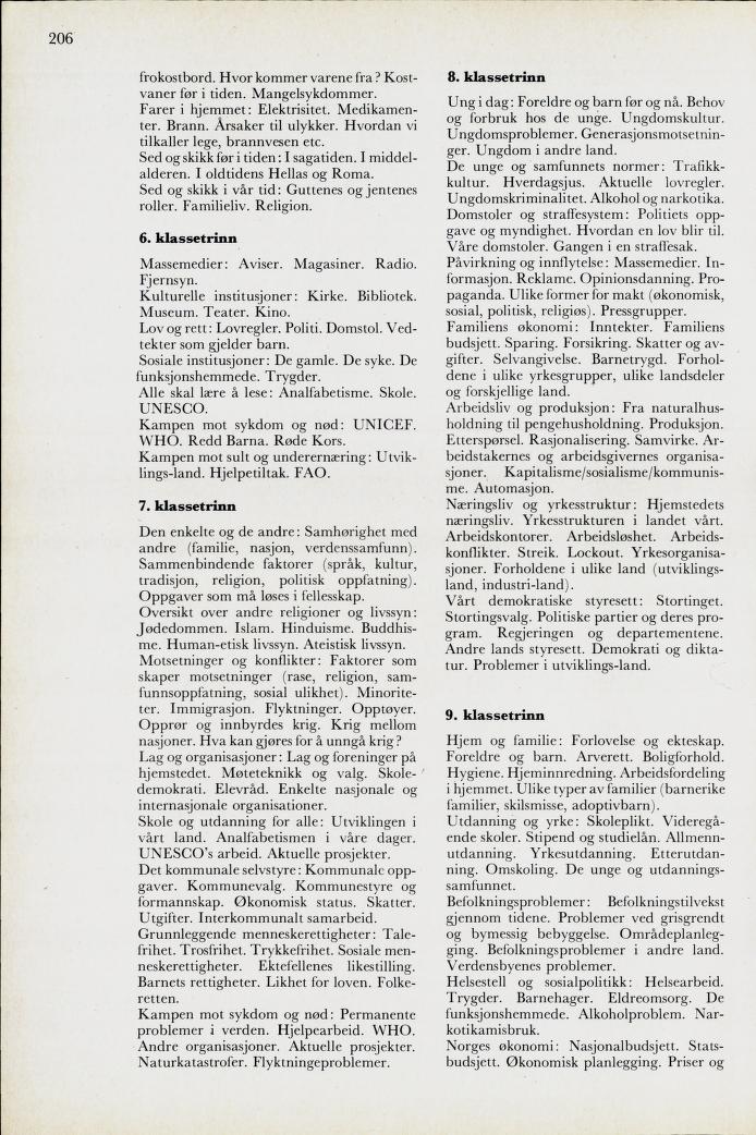 Skann 208 av Mønsterplanen 1971 · midlertidig utgave