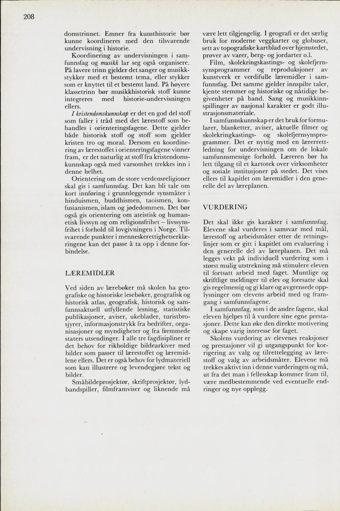 Skann 210 av Mønsterplanen 1971 · midlertidig utgave