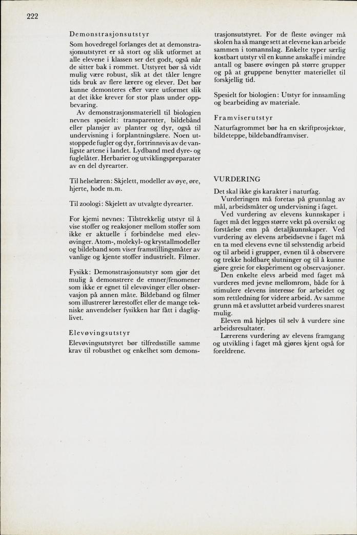 Skann 224 av Mønsterplanen 1971 · midlertidig utgave