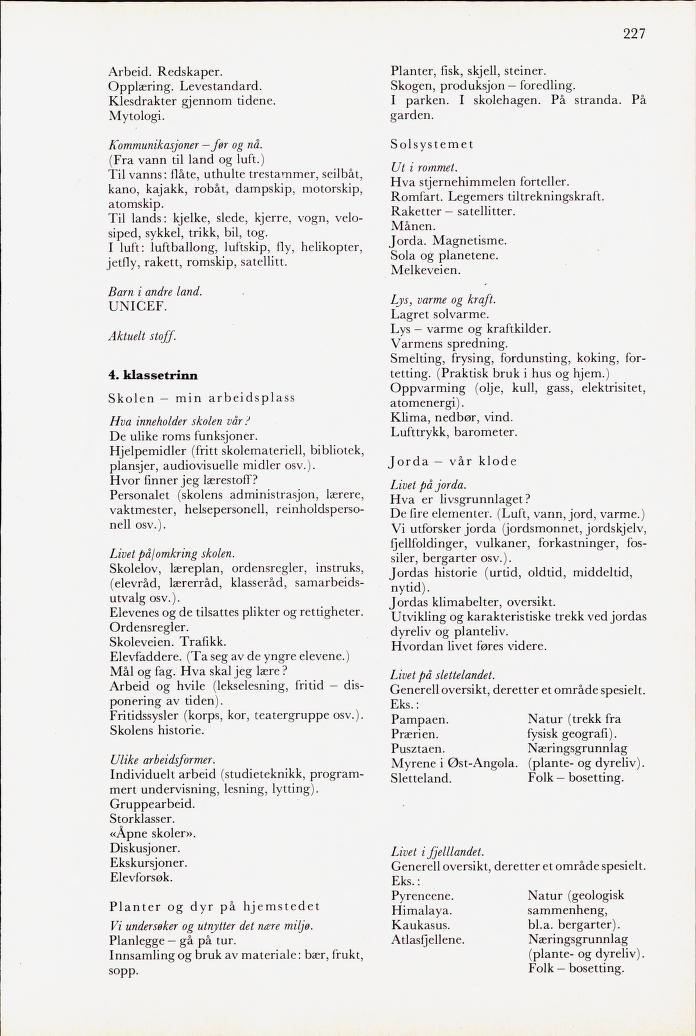 Skann 229 av Mønsterplanen 1971 · midlertidig utgave