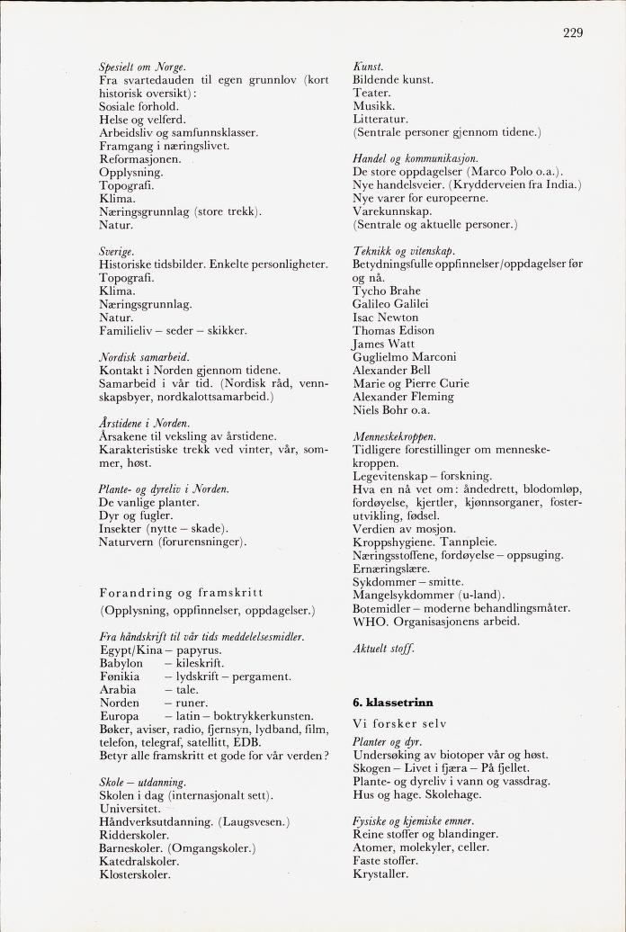 Skann 231 av Mønsterplanen 1971 · midlertidig utgave