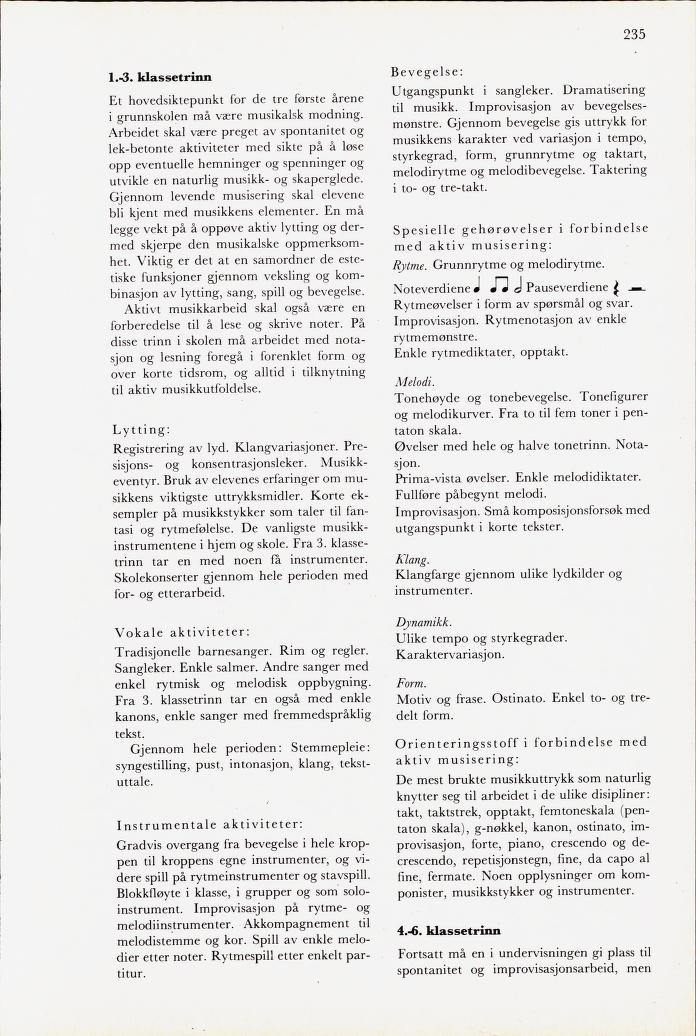 Skann 237 av Mønsterplanen 1971 · midlertidig utgave