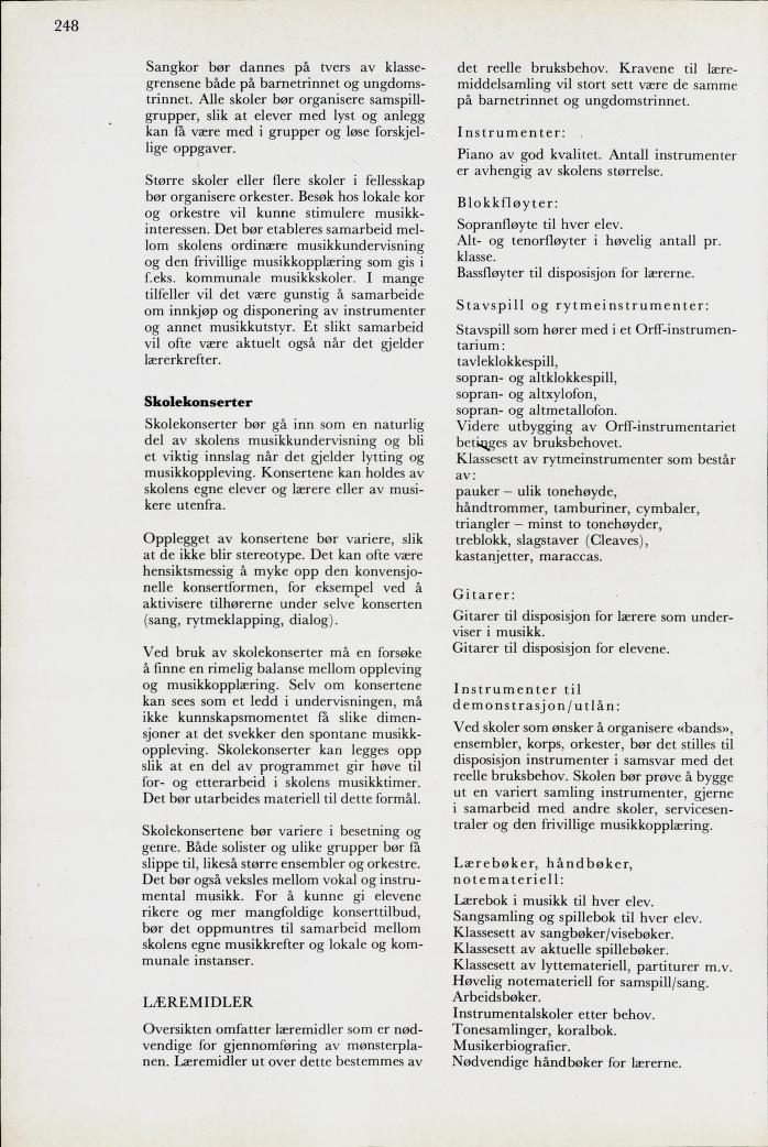 Skann 250 av Mønsterplanen 1971 · midlertidig utgave