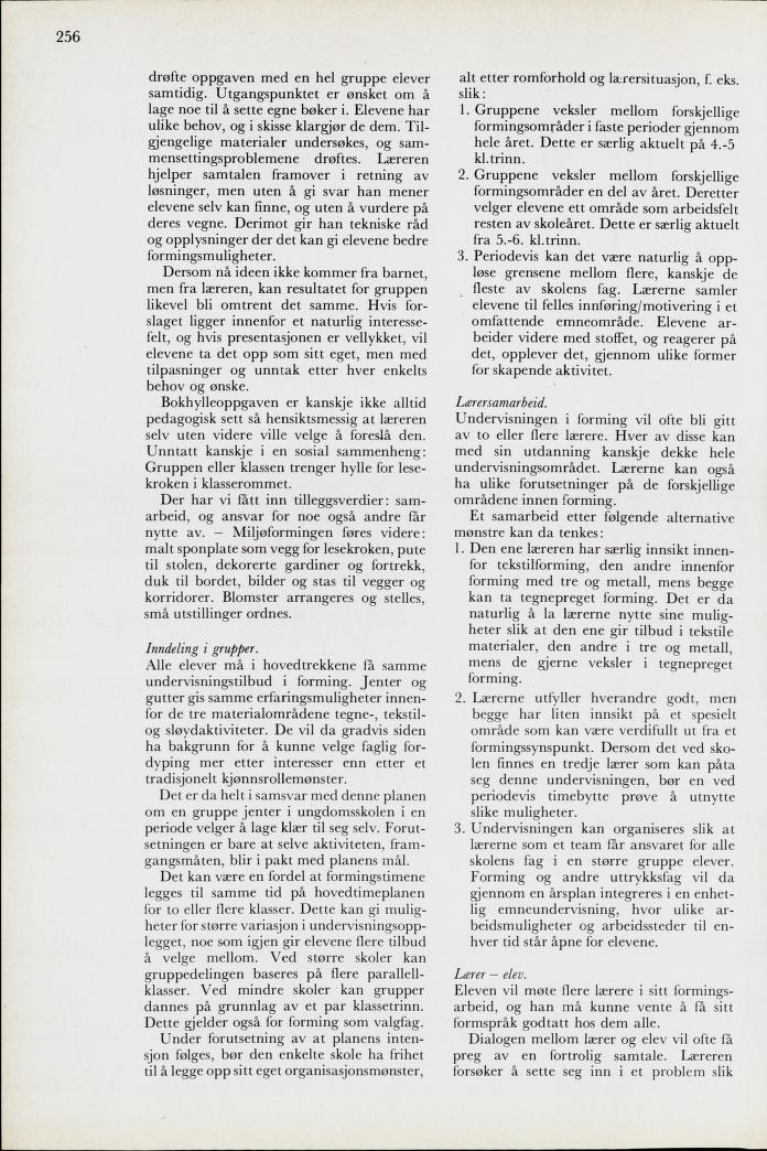 Skann 258 av Mønsterplanen 1971 · midlertidig utgave