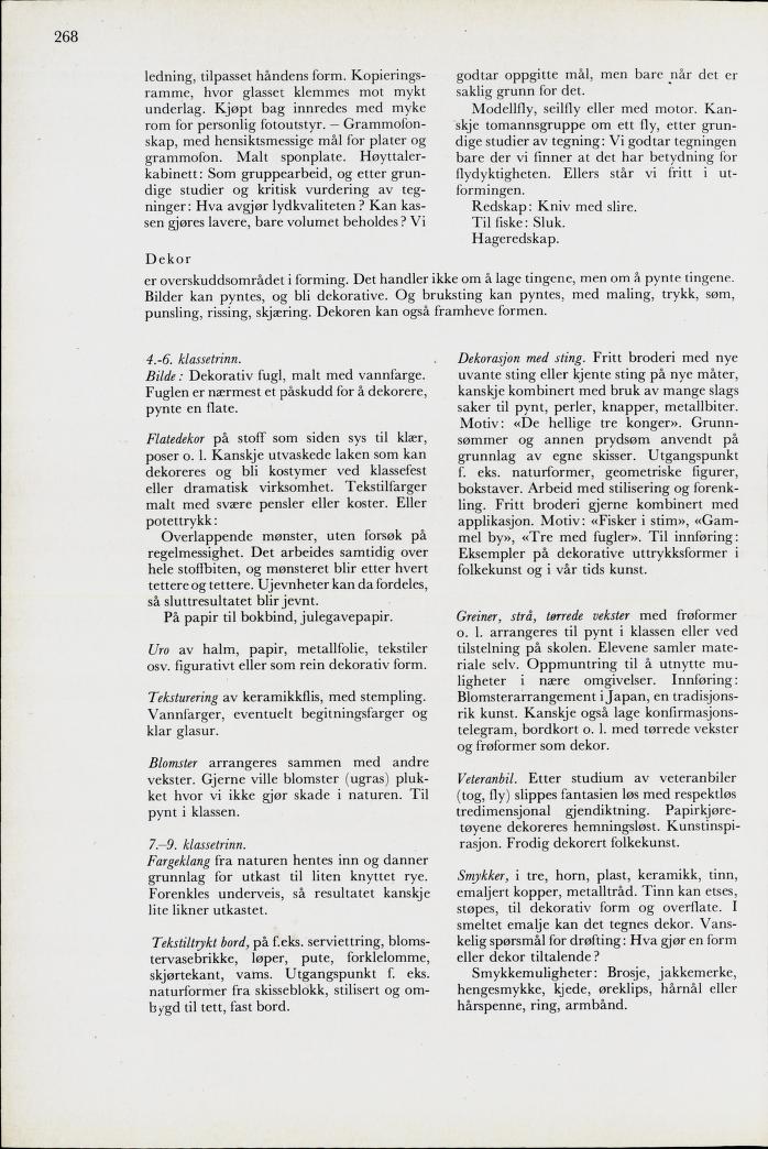 Skann 270 av Mønsterplanen 1971 · midlertidig utgave
