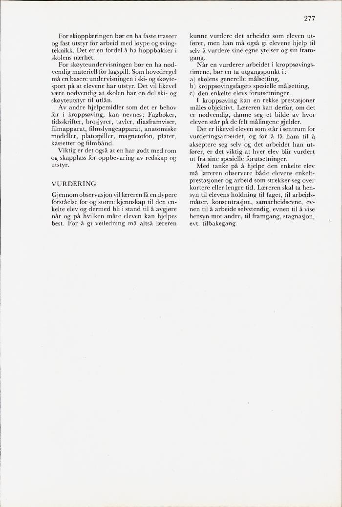 Skann 279 av Mønsterplanen 1971 · midlertidig utgave