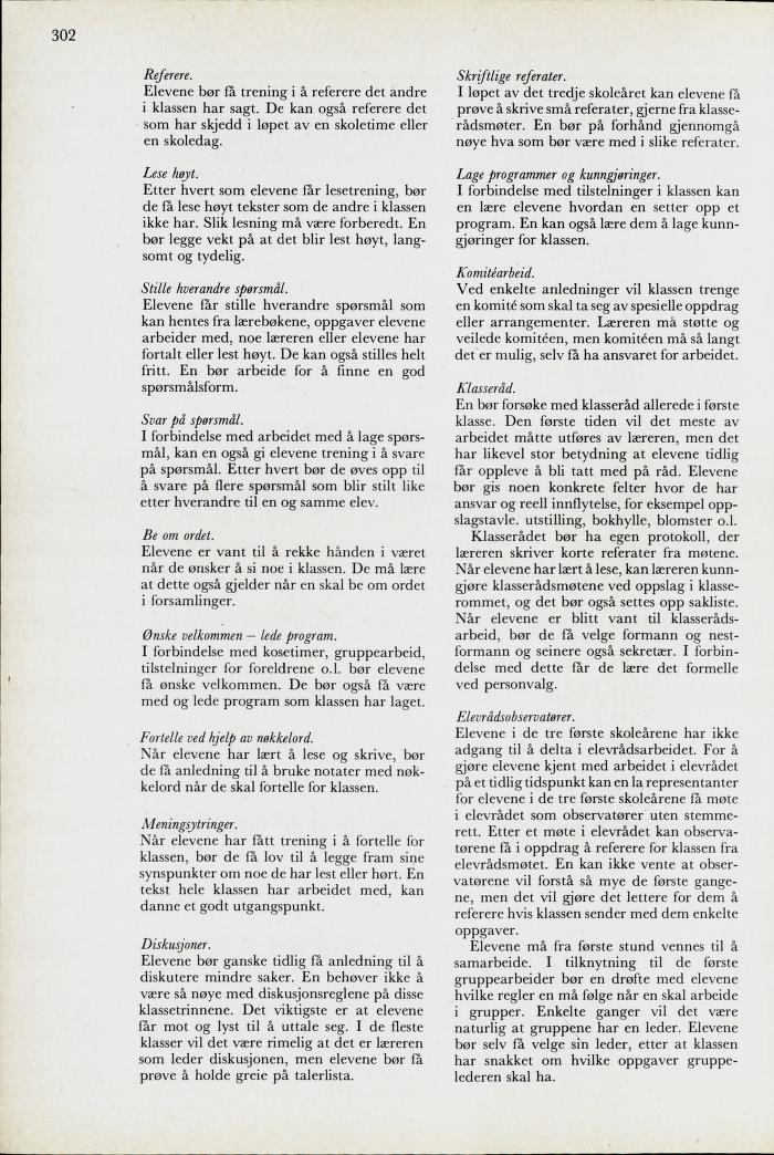 Skann 304 av Mønsterplanen 1971 · midlertidig utgave