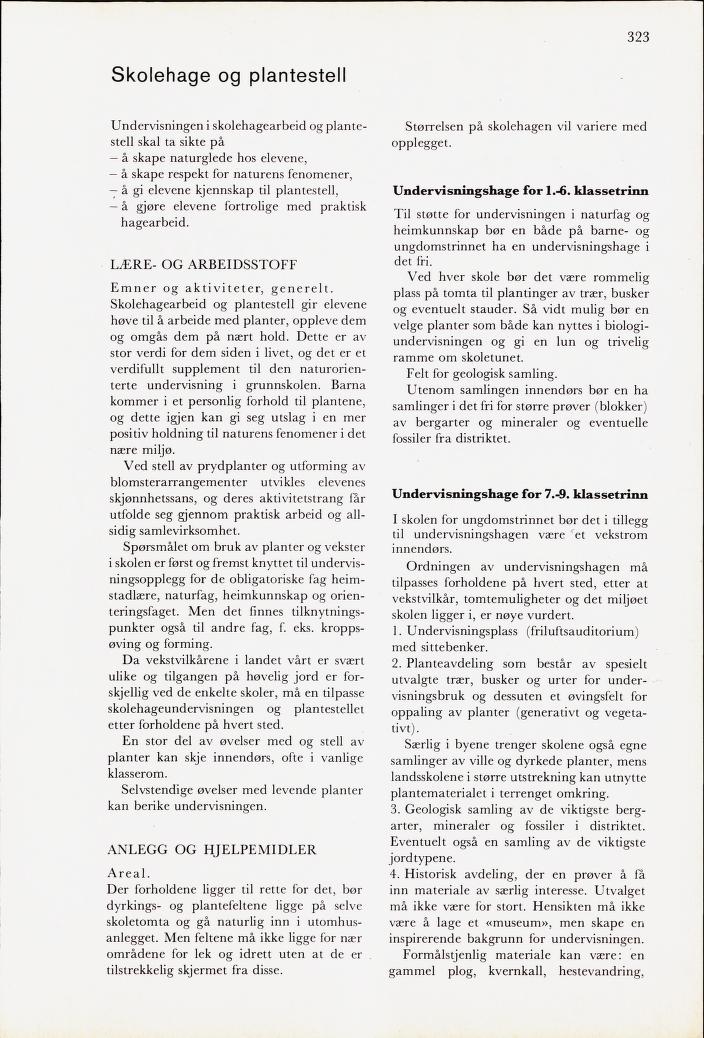 Skann 325 av Mønsterplanen 1971 · midlertidig utgave