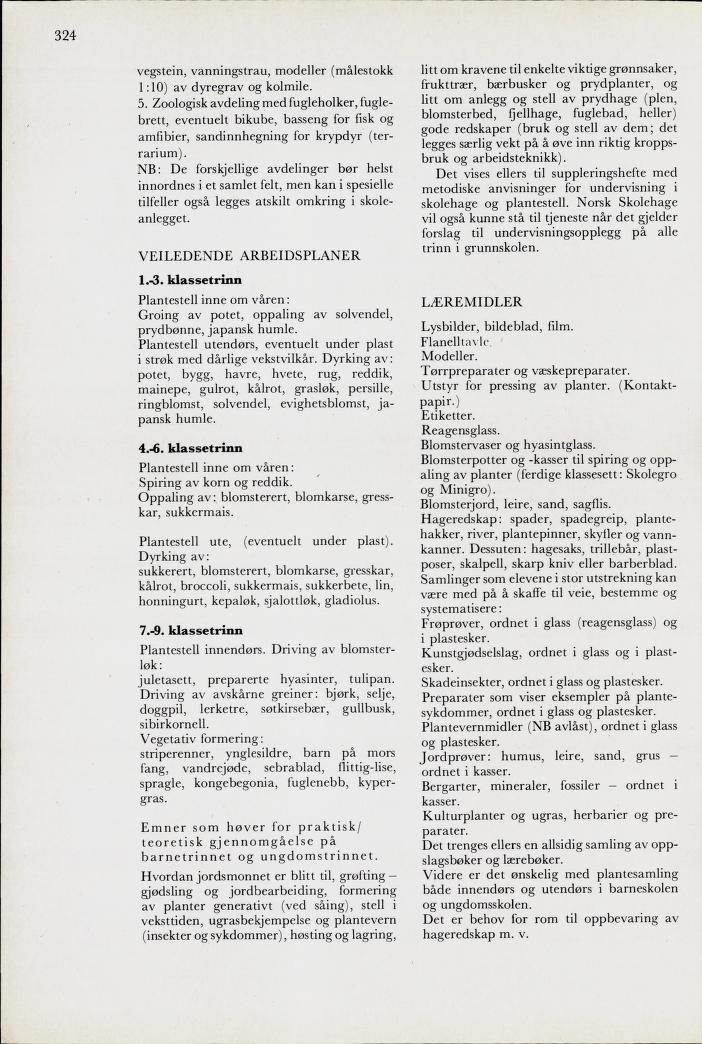 Skann 326 av Mønsterplanen 1971 · midlertidig utgave