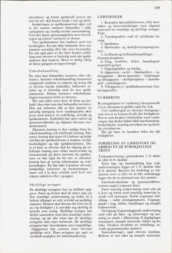 Skann 331 av Mønsterplanen 1971 · midlertidig utgave