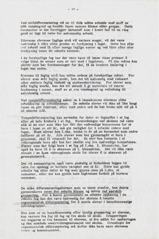 Skann 24 av Læreplan for gymnaset 1973 · del 1 generell del