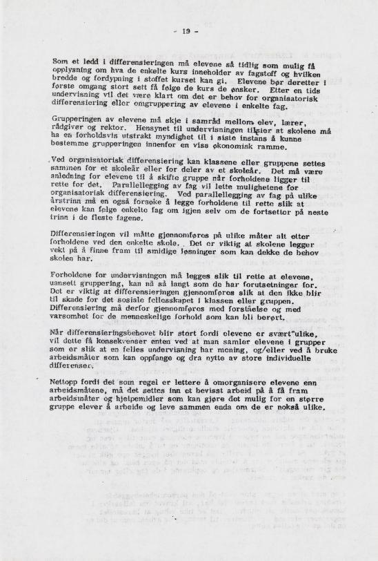 Skann 25 av Læreplan for gymnaset 1973 · del 1 generell del