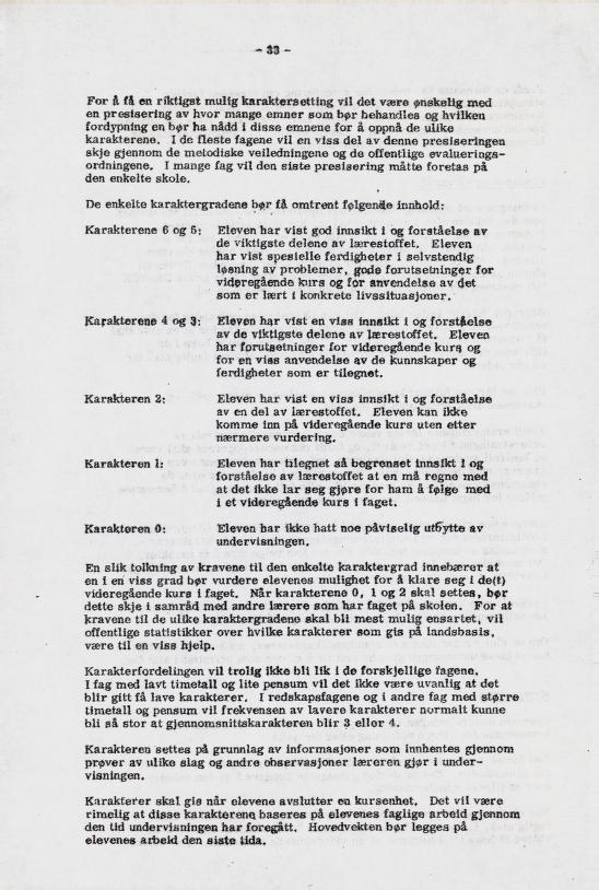 Skann 39 av Læreplan for gymnaset 1973 · del 1 generell del