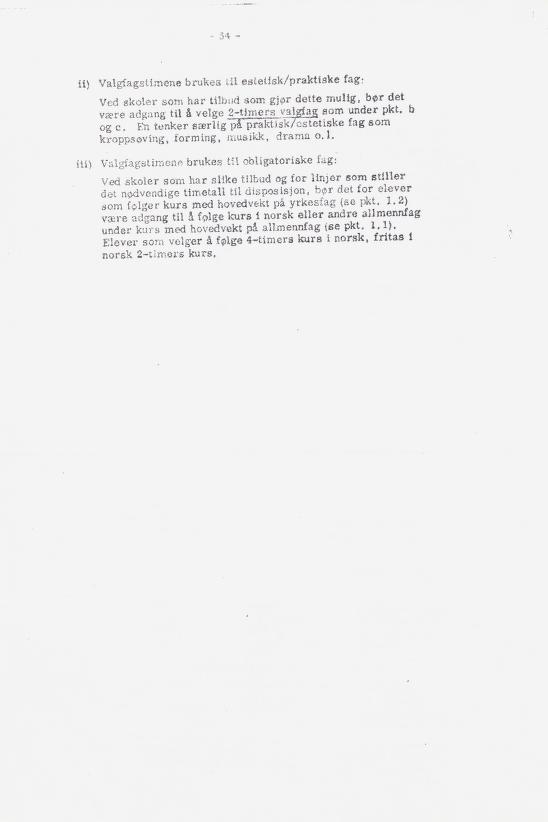 Skann 60 av Læreplan for gymnaset 1973 · del 1 generell del