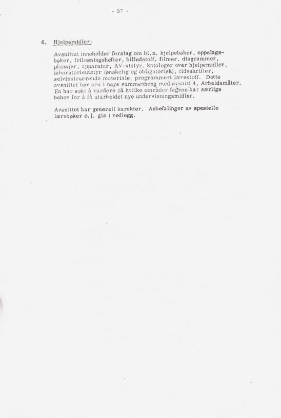 Skann 63 av Læreplan for gymnaset 1973 · del 1 generell del