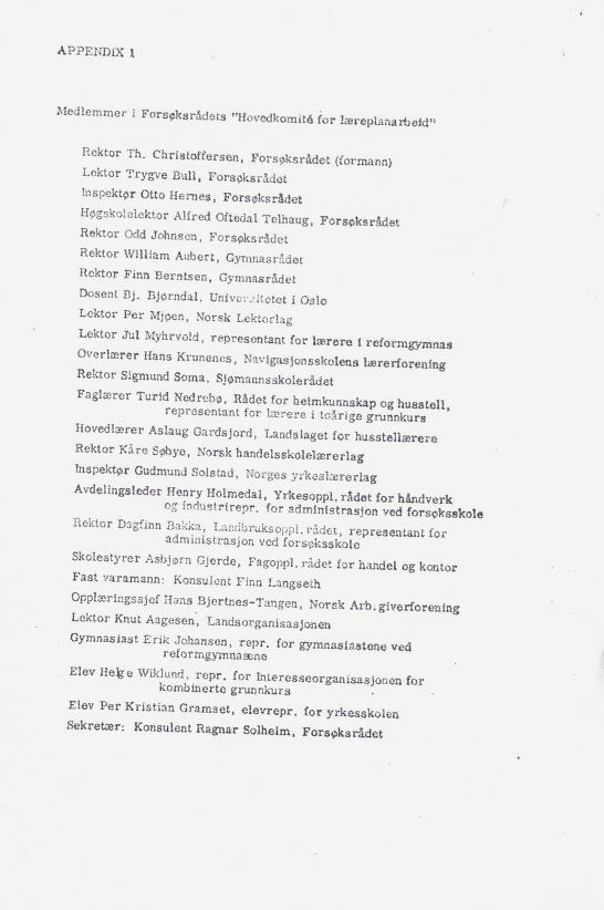 Skann 64 av Læreplan for gymnaset 1973 · del 1 generell del