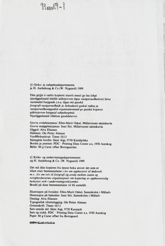 Skann 4 av Mønsterplanen 1987 · samiske fagplaner 1989