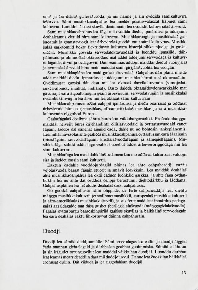 Skann 15 av Mønsterplanen 1987 · samiske fagplaner 1989
