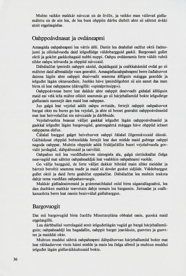 Skann 38 av Mønsterplanen 1987 · samiske fagplaner 1989