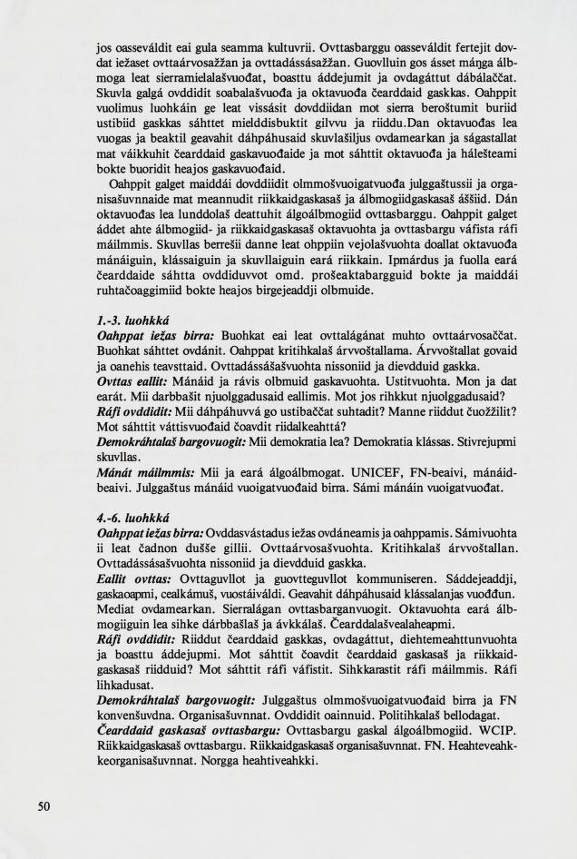 Skann 52 av Mønsterplanen 1987 · samiske fagplaner 1989