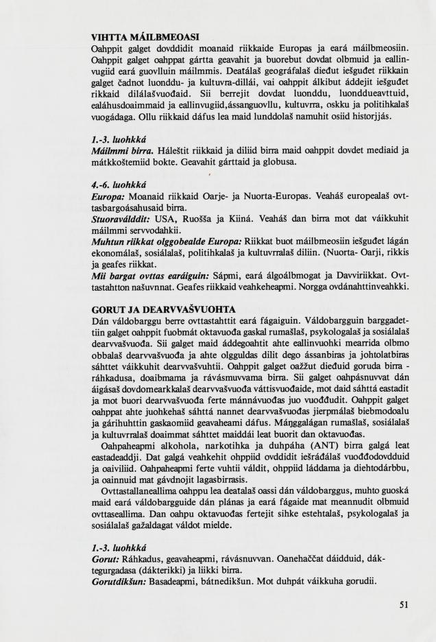 Skann 53 av Mønsterplanen 1987 · samiske fagplaner 1989