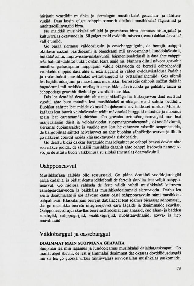 Skann 75 av Mønsterplanen 1987 · samiske fagplaner 1989