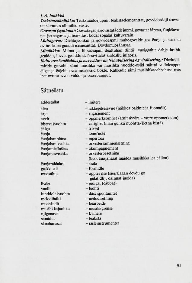 Skann 83 av Mønsterplanen 1987 · samiske fagplaner 1989