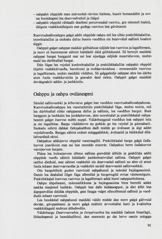 Skann 93 av Mønsterplanen 1987 · samiske fagplaner 1989