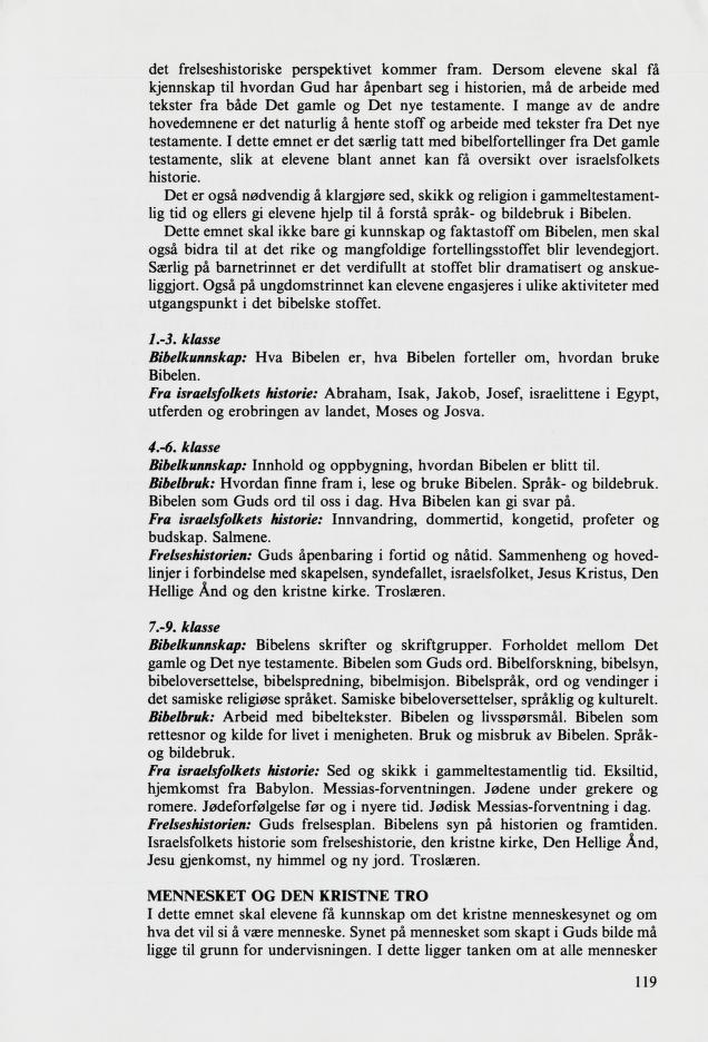 Skann 121 av Mønsterplanen 1987 · samiske fagplaner 1989
