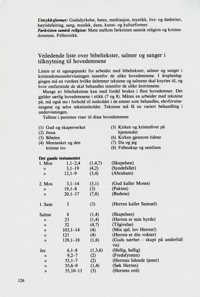 Skann 128 av Mønsterplanen 1987 · samiske fagplaner 1989