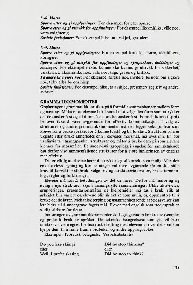 Skann 137 av Mønsterplanen 1987 · samiske fagplaner 1989
