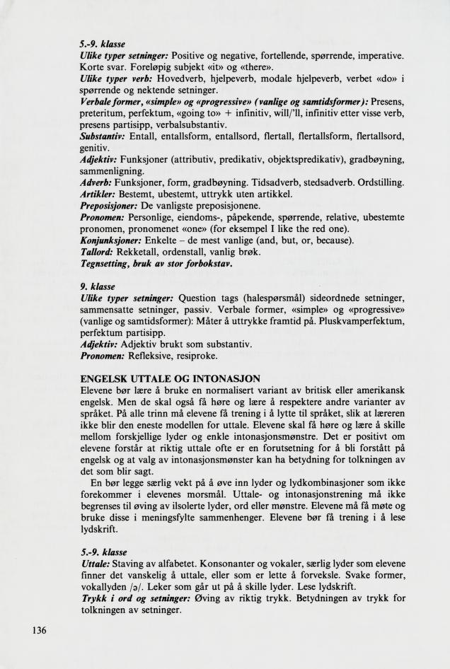 Skann 138 av Mønsterplanen 1987 · samiske fagplaner 1989