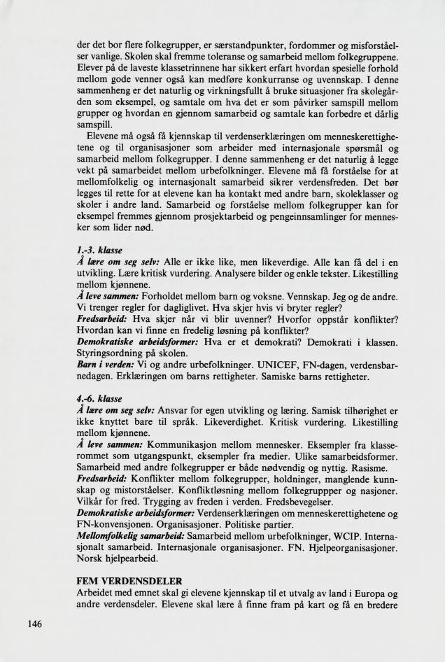 Skann 148 av Mønsterplanen 1987 · samiske fagplaner 1989